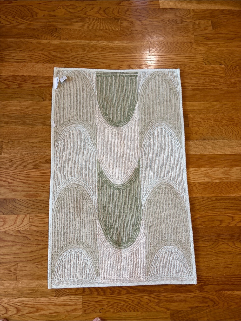 Anthropologie Tufted Edith Bath Mat NWT FLAW - Picture 6 of 8
